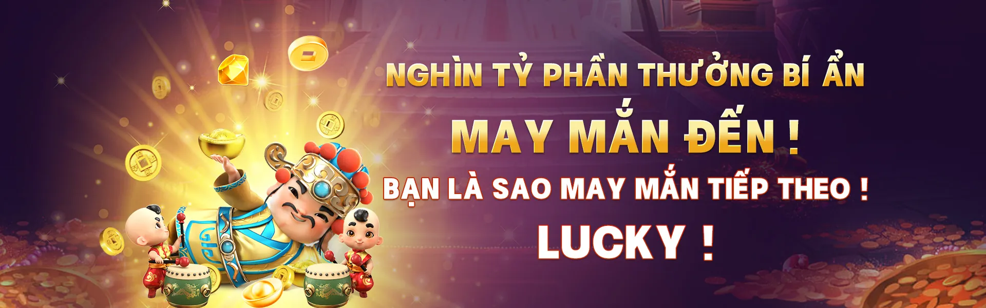 Hình ảnh chính Nổ Hũ với jackpot lớn và hiệu ứng ánh sáng rực rỡ